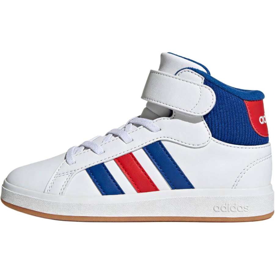 Adidas Adidas GRAND COURT Fabric Mid top Skateboard Shoes White Kids'