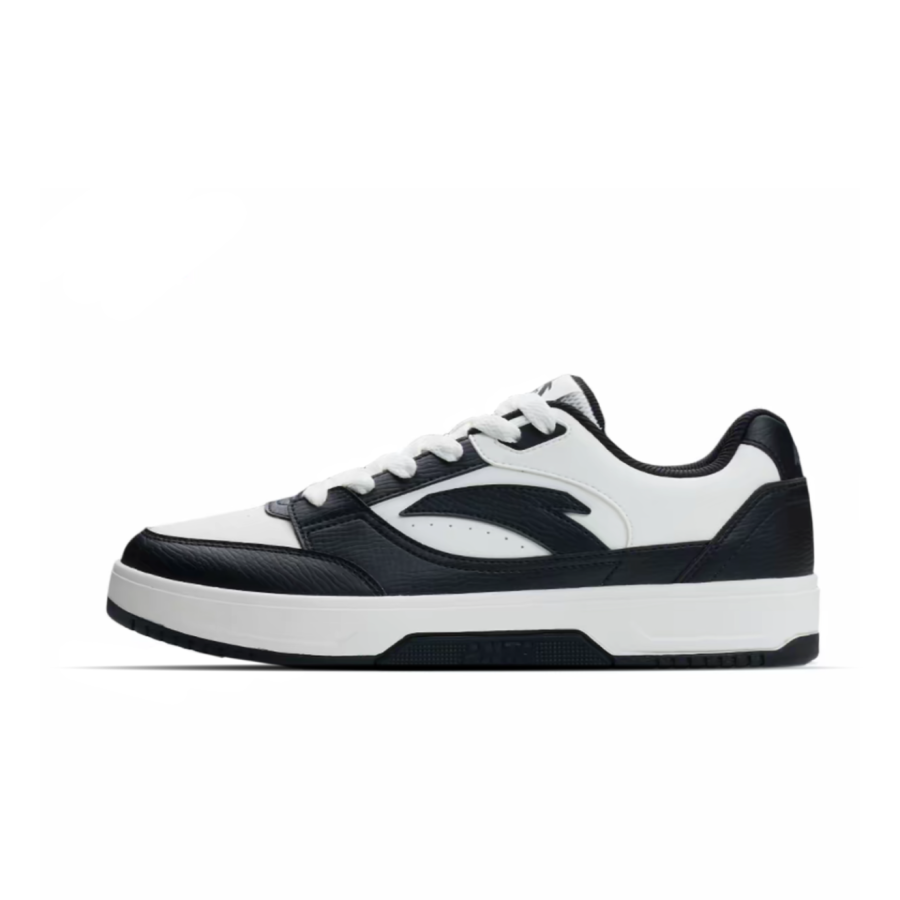 Anta Low top Skateboard Shoes Men's White Black