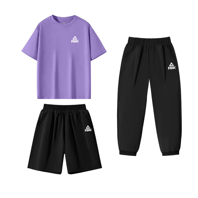PEAK Kids Casual Sportswear Crew Neck Thin