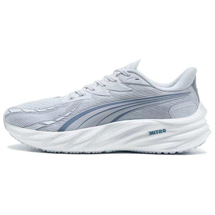PUMA Velocity NITRO 4 Low top Casual Running Shoes Men's Light Blue