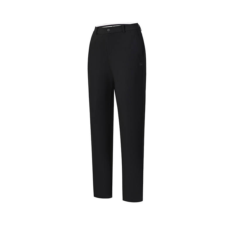 FILA Golf Casual Pants Women's Pitch Black Moderate Straight Fit Pants