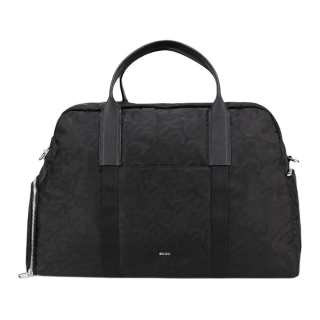Ecco Polyester Boston Bag Handbag Unisex Black