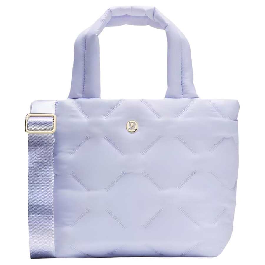 Lululemon Quilty Pleasures Nylon Handbag Mini Women's Tranquil Blue