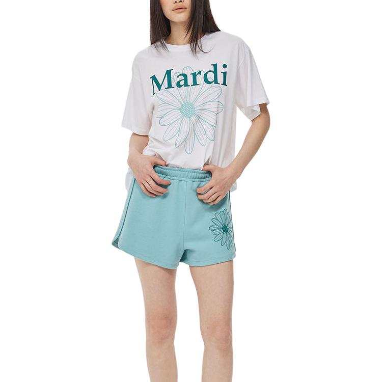 MARDI MERCREDI T Shirt Women's Korean Style