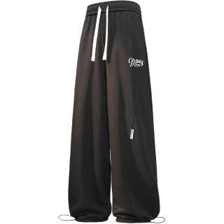 No Tears Casual Pants Unisex Moderate Straight Fit Pants