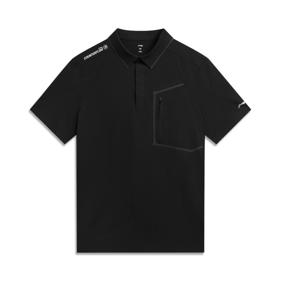 Li-Ning Li Ning Outdoor CF Tracing Polo Men's Black
