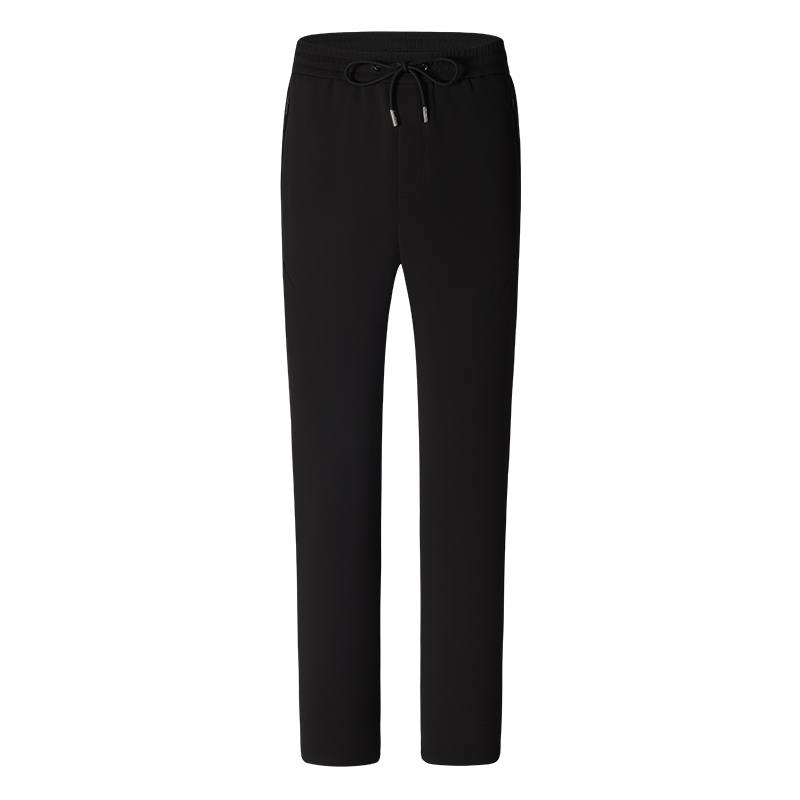 SEPTWOLVES Casual Pants Men's 001 Black Moderate Slim Fit Pants