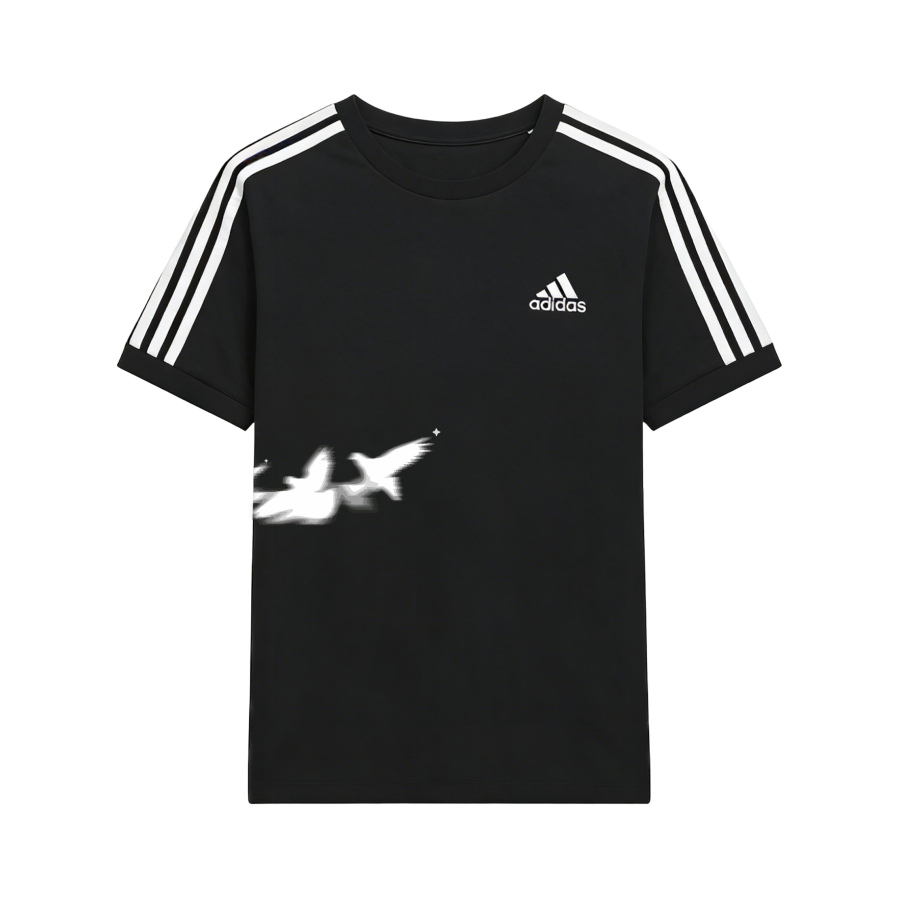 Adidas Adidas ESSENTIALS 3 Stripes T Shirt Unisex