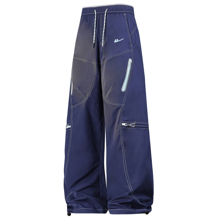 WARRIOR WARRIOR Casual Pants Unisex Moderate Wide Leg Pants