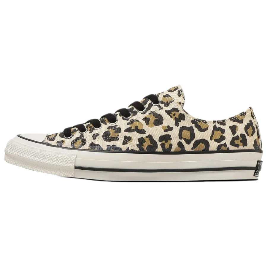 Converse Chuck Taylor Ox Slip Resistant Abrasion Resistant Support Canvas Shoes Women's Beige Black