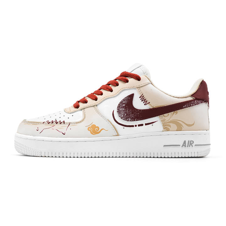 Nike Nike Air Force 1 Starry Envy Auspicious Clouds Vintage Basketball Shoes Unisex