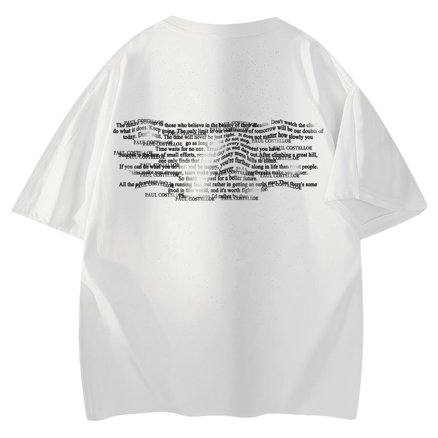 PAUL COSTELLOE T Shirts Unisex Crew Neck Thin Heavyweight