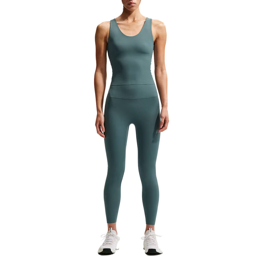 Nike Nike Dri Fit Tank Tops Women's Mineral Slate/White Crew Neck Other