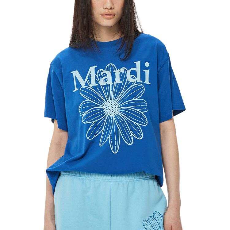 MARDI MERCREDI T Shirt Women's Korean Style