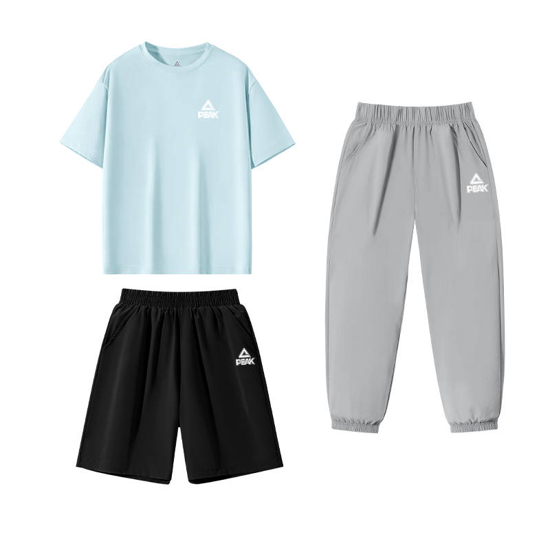 PEAK Kids Casual Sportswear Crew Neck Thin