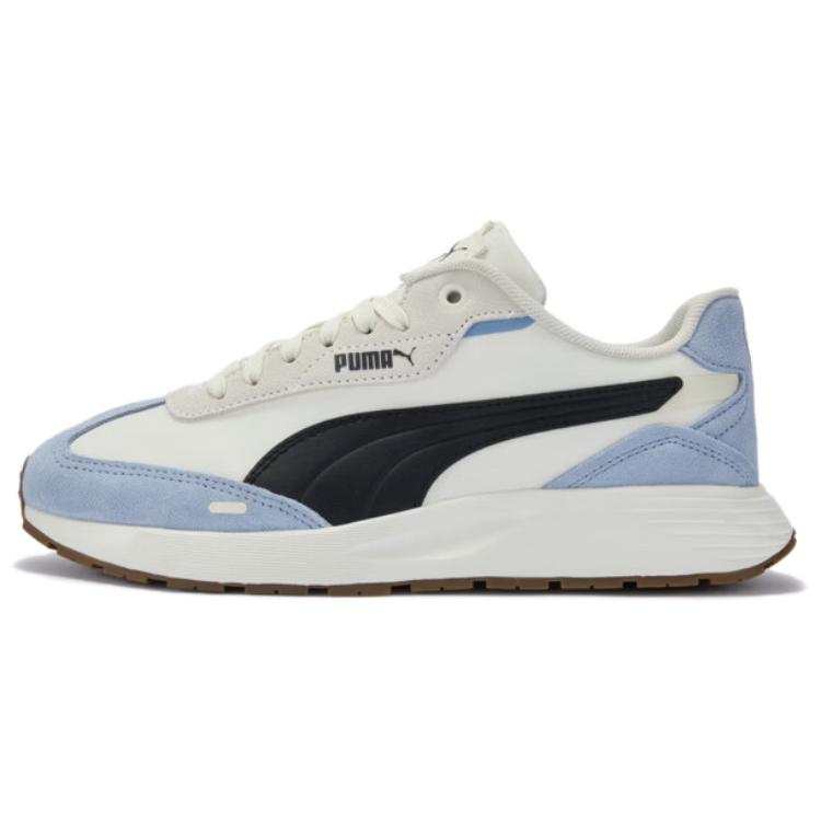 PUMA Runtamed Low top Casual Shoes Unisex Black White Blue