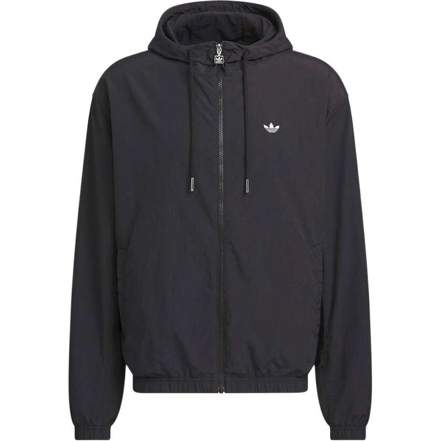 Adidas Originals Jackets Men's Black Hooded Non Detachable Thin Other