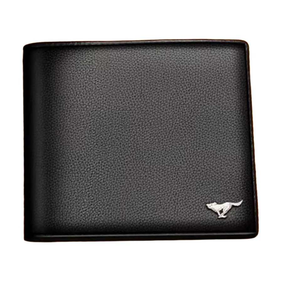 SEPTWOLVES SEPTWOLVES Cow Leather Wallet Men's Black