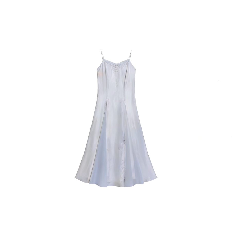 CPAURA Two Piece Skirt Sets Women's Camisole Moderate Long