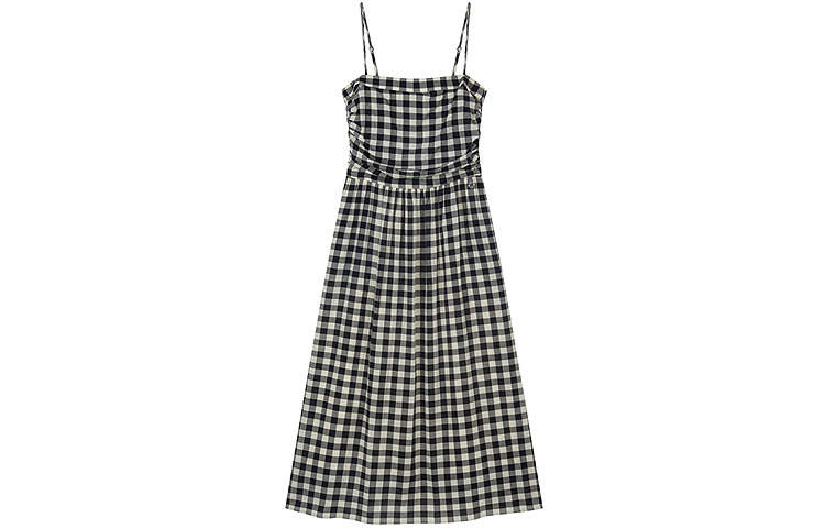 Teenie Weenie Long Sleeved Dresses Women's Square Collar Moderate Long