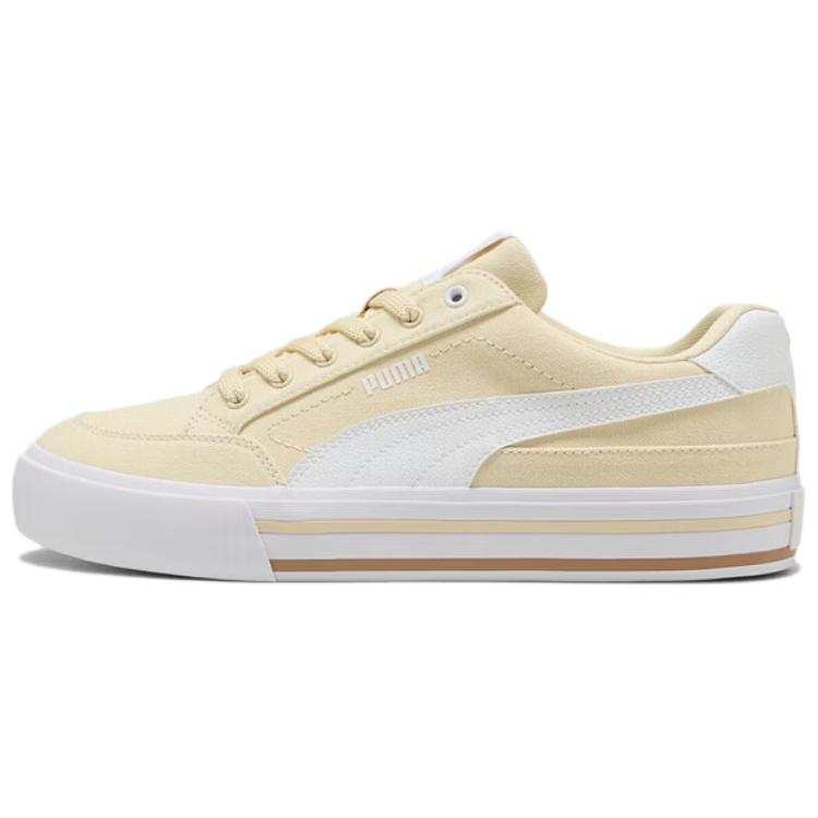 PUMA COURT CLASSIC VULC FS Low top Skateboard Shoes Unisex Light Yellow