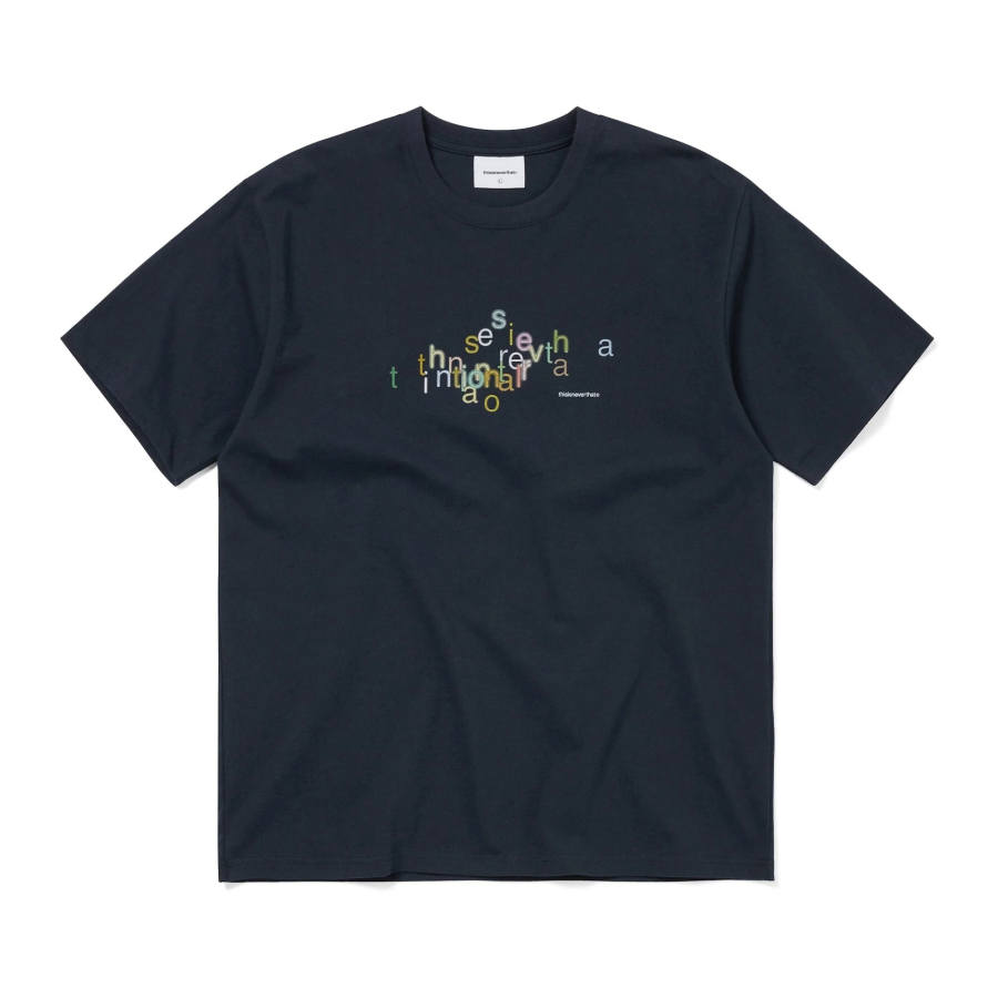 Thisisneverthat Thisisneverthat SS26 International Tee Navy T Shirt Unisex