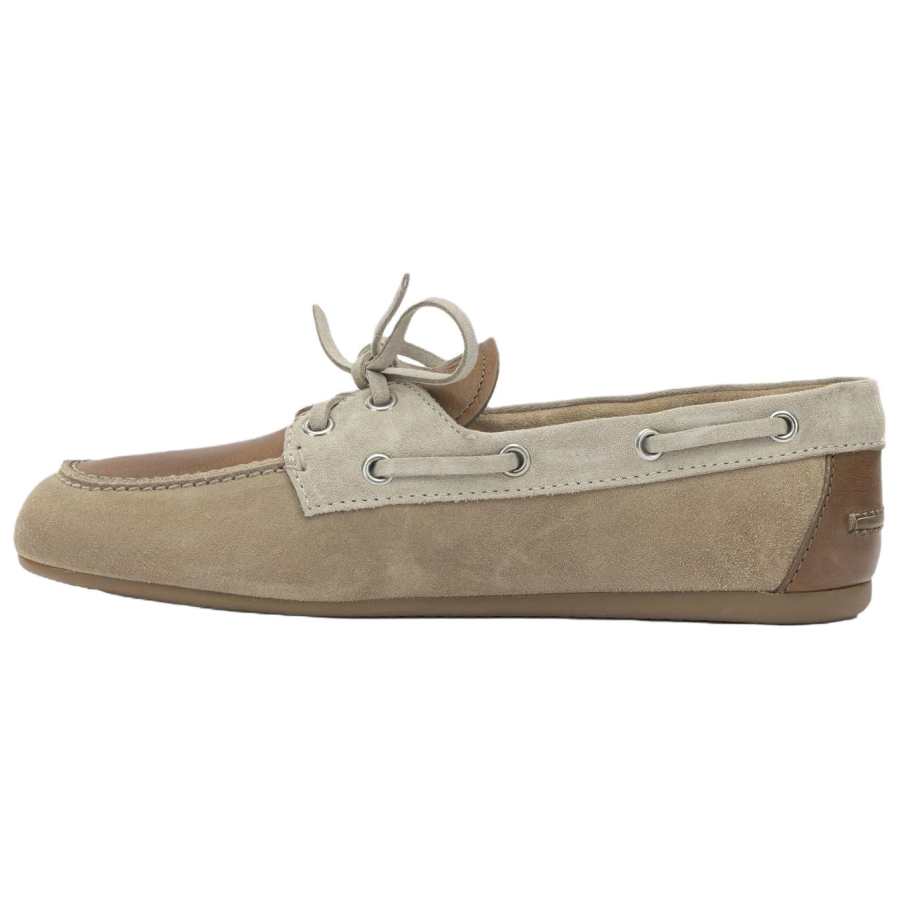 MIU MIU Casual Leather Shoes Women's Beige