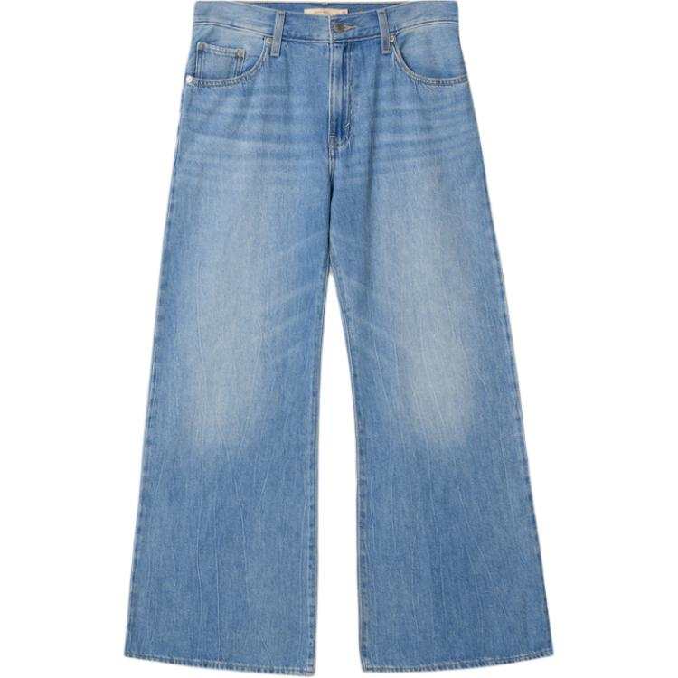 Levis Ice Cool Series Jeans Women's Light Blue Moderate Wide Leg Pants