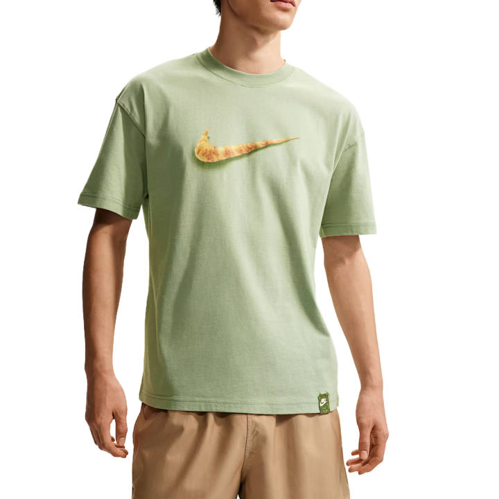 Nike Nike Sportswear T Shirts Men's Horizon Green Crew Neck Moderate