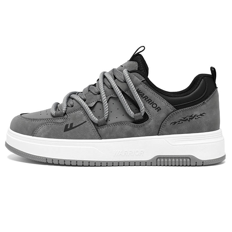 Warrior Height Increasing, Abrasion Resistant, Lightweight, And Breathable Low top Skateboard Shoes Men's