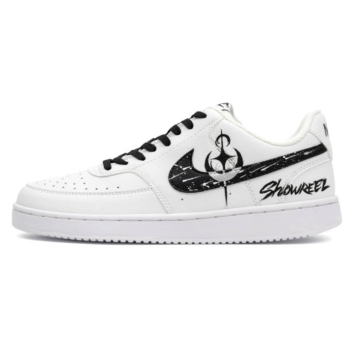 Nike Nike Court Vision Star Blade Cushioning Abrasion Resistant Breathable Slip Resistant Low top Nike Skateboard Shoes