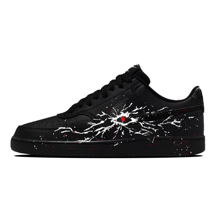 Nike Nike Court Vision 1 Skateboard Shoes Men's Low Top White