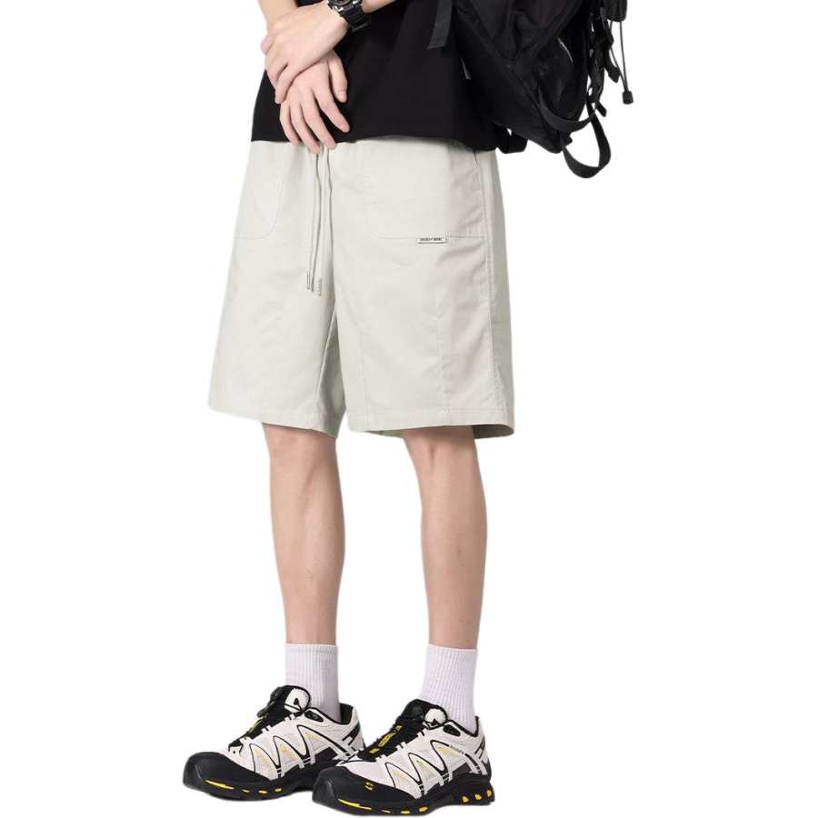 Tonlion Casual Shorts Men's Ecru Moderate