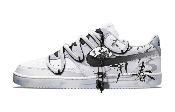 Nike Nike Court Vision Skateboard Shoes Men's Low Top Gray