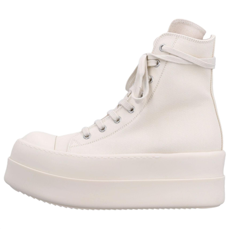 Rick Owens DRKSHDW High top Skateboard Shoes Women's White