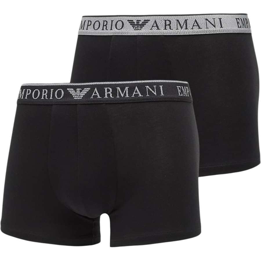 EMPORIO ARMANI SS26 Boxer Briefs Men's 2 Pack