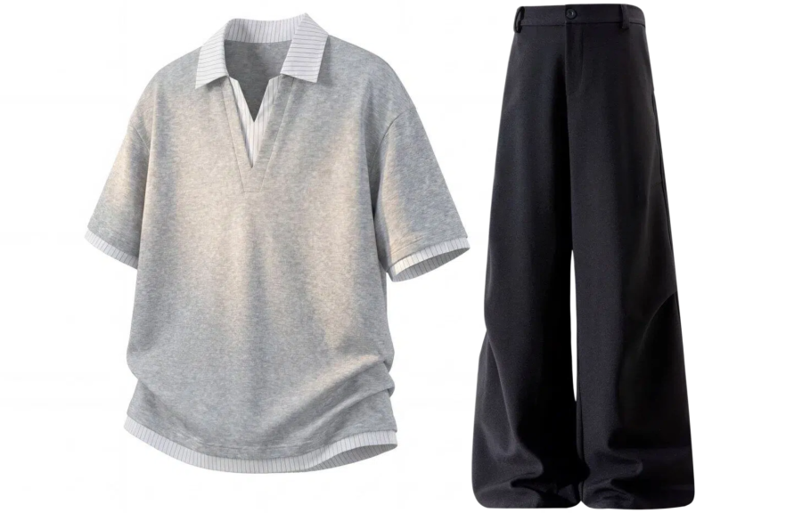 GWAF Casual Sportswear Unisex Lapel Moderate