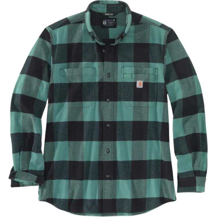 Carhartt Shirts Men's Slate Green Lapel Moderate Other
