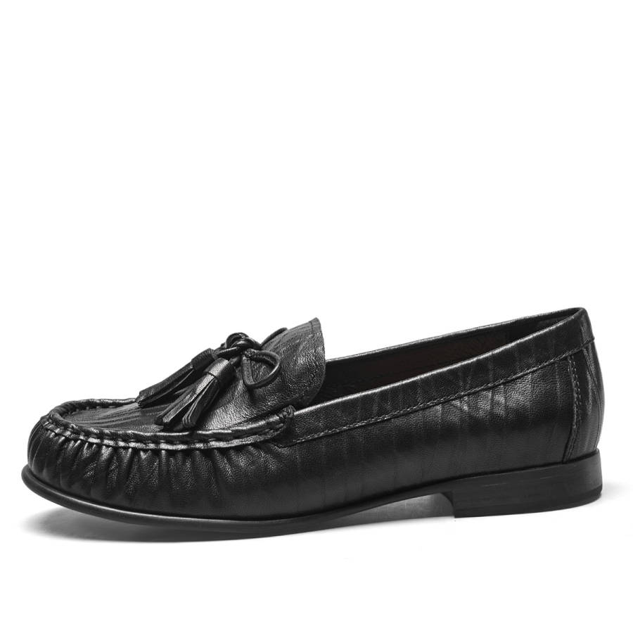 YEARCON Sheepskin Loafers Women's