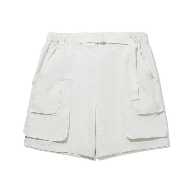 Li-Ning Li Ning Li Ning X Jackie Chan Casual Shorts Unisex Chalk Gray Moderate