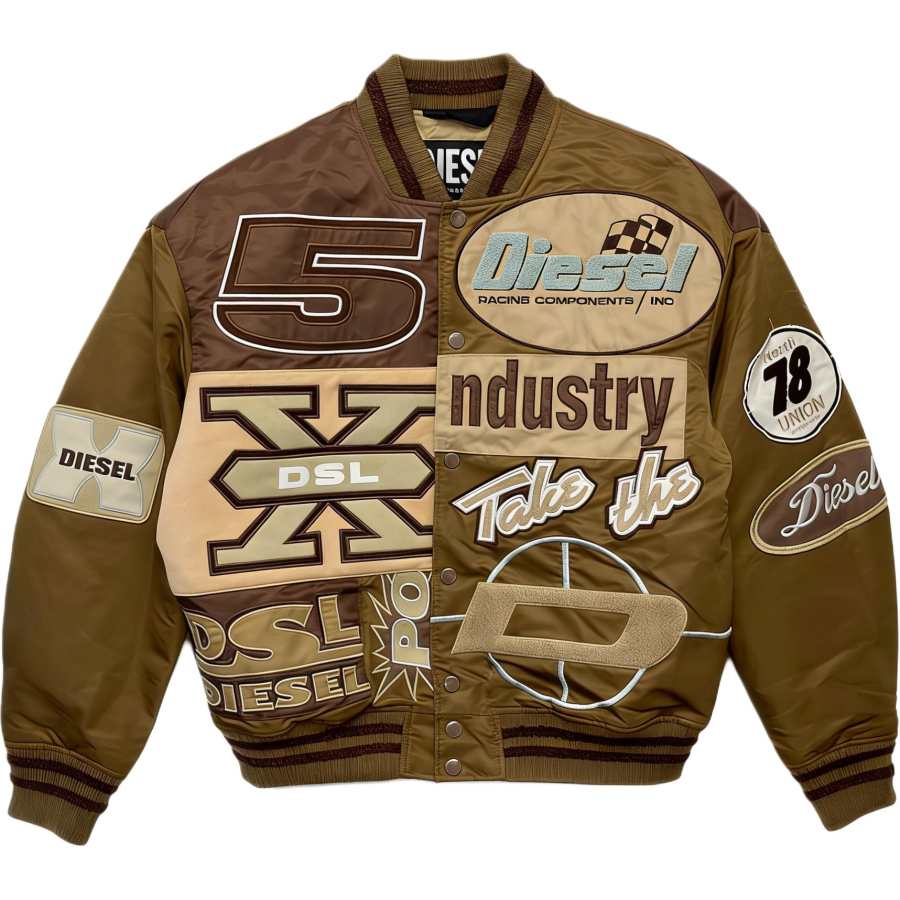 DIESEL DIESEL SS26 Baseball Jacket Unisex