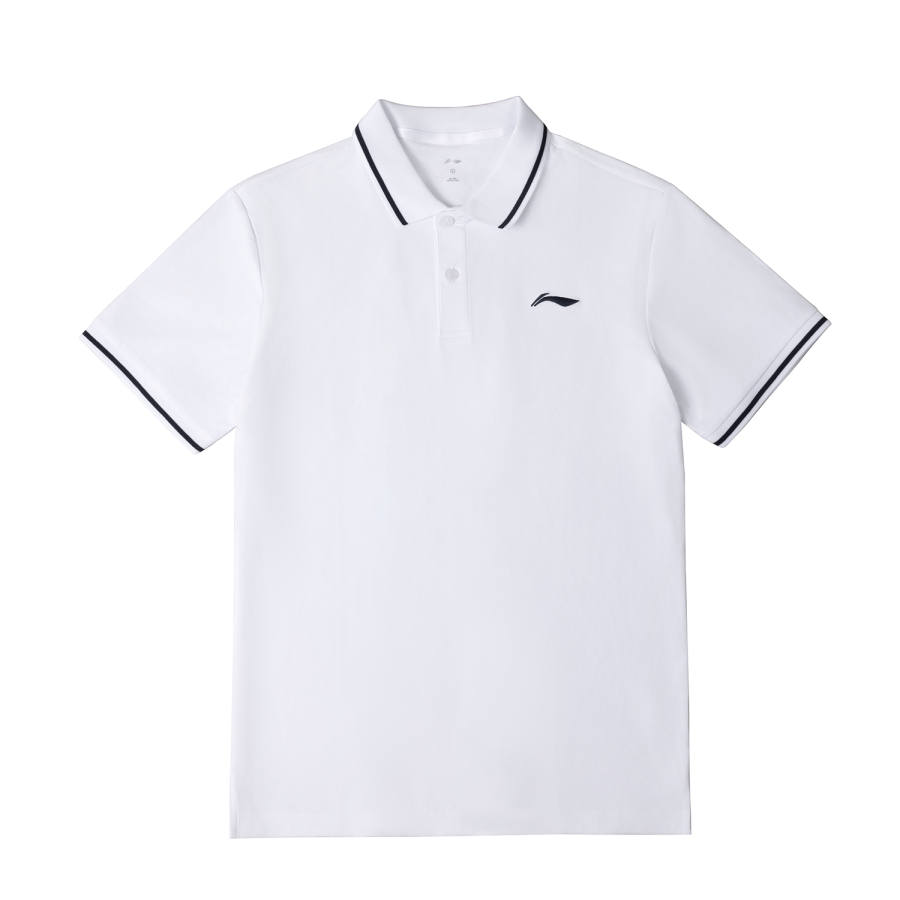 Li-Ning Li Ning Football Polo Shirt Men's White