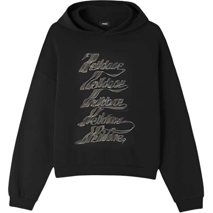 WE11DONE Sweatshirts Women's Black Hooded Non Detachable Moderate