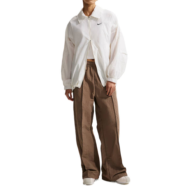 Nike Nike Sportswear Jackets Women's Sail White/Black Lapel Moderate Other