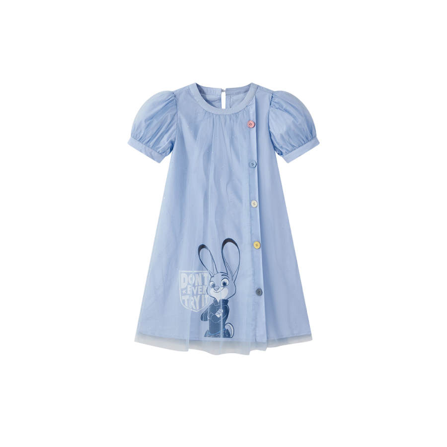 Disney Dress 2026 Summer Blue Kids'