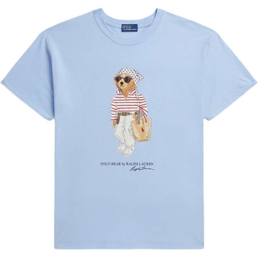 Polo Ralph Lauren Polo Bear Regular Sleeve T Shirt Women's Loose Fit