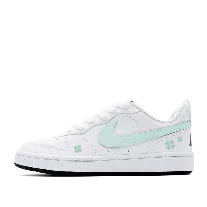 Nike Nike Court Borough Four Leaf Clover, Cute, Girlish Feel, Campus Versatile Synthetic Leather Low top