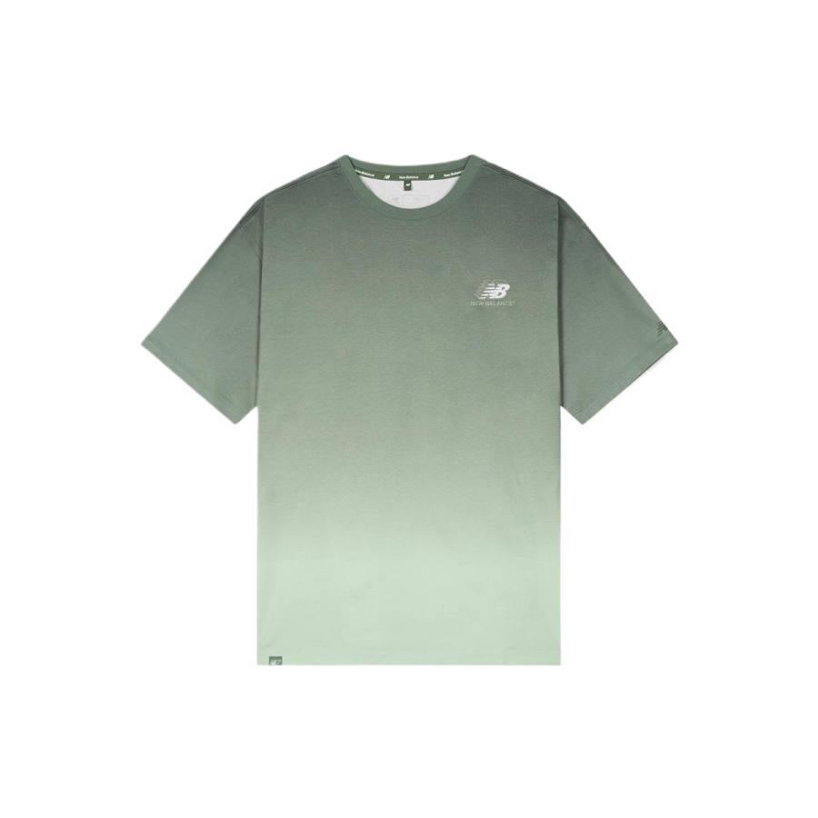 New Balance New Balance T Shirts Unisex Light Khaki Crew Neck Moderate Straight Fit