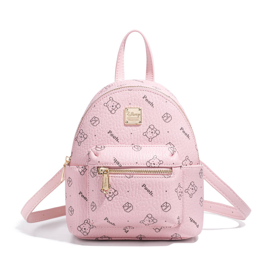 Disney Winnie The Pooh Pu Backpack Regular Women's Tan/Pink