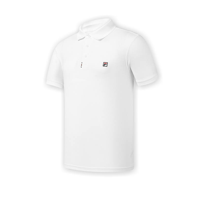 FILA Tennis Polo Shirt Men's Jade White